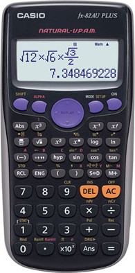 Calculator Casio scientific Fx82Au plus | Harleys - The Educational ...