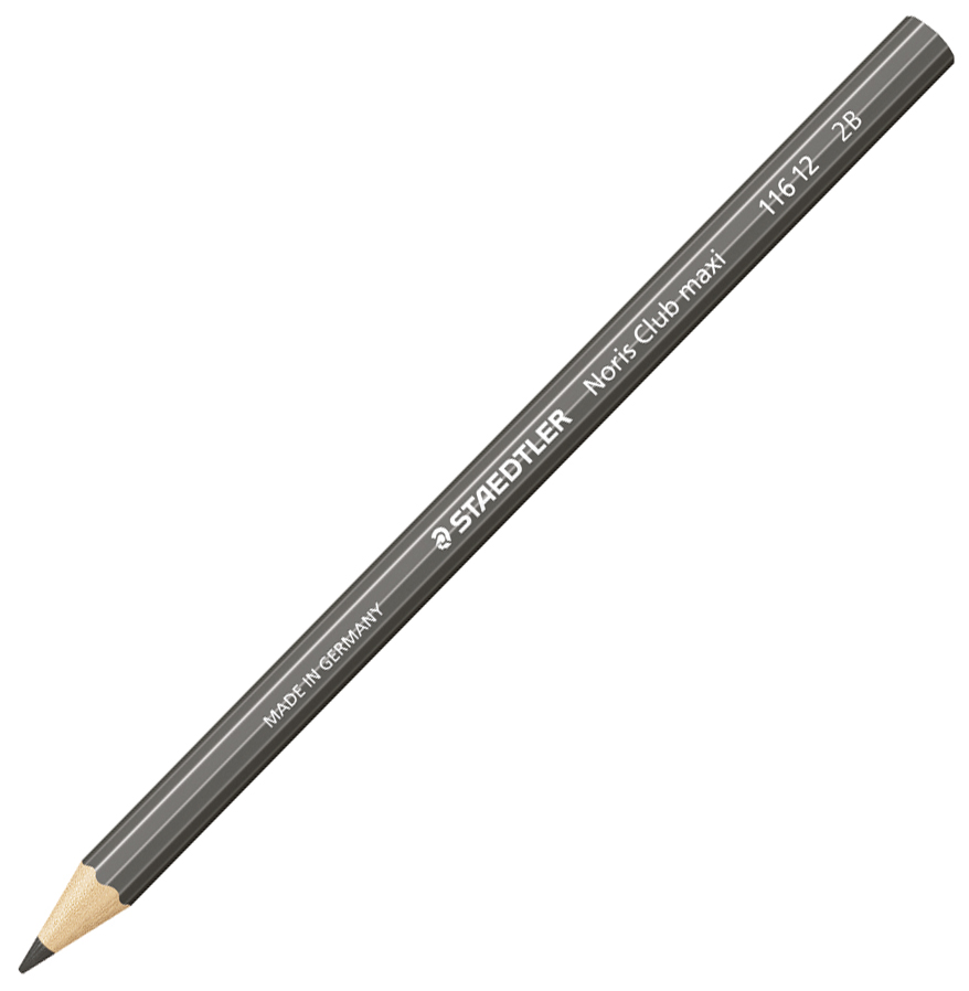 Lead Pencil 2B Staedtler Noris Club Maxi Learner | Harleys - The ...