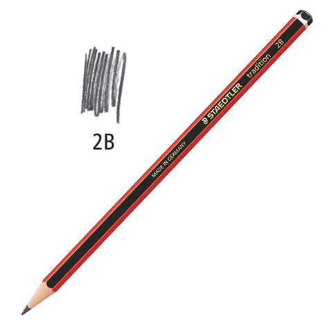 Lead Pencil 2B Staedtler Tradition 110 | Harleys - The Educational ...