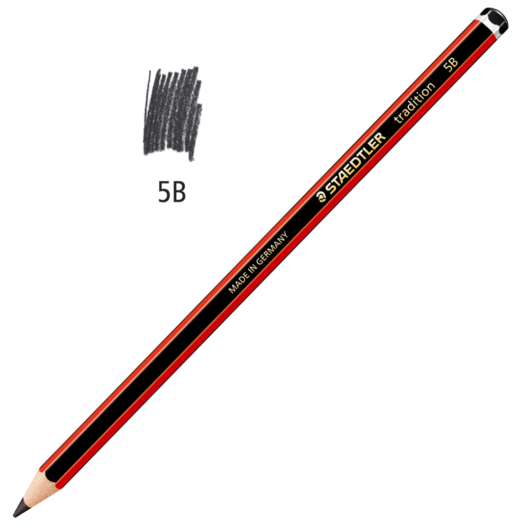 Lead Pencil 5B Staedtler Tradition 110 Harleys The Educational