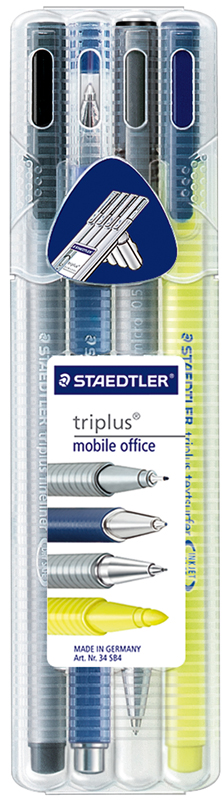 Multi Set Mobile Office Pack of 4 Staedtler Triplus | Harleys - The  Educational Super Store