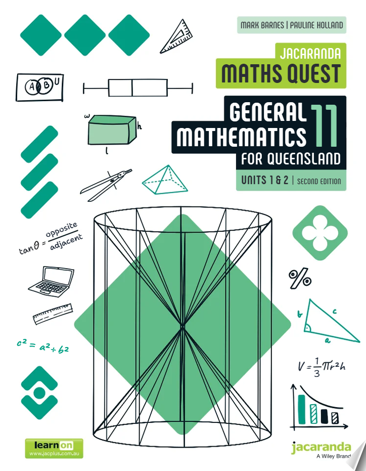 Jacaranda Maths Quest 11 General Mathematics Units 1 & 2 2e For ...