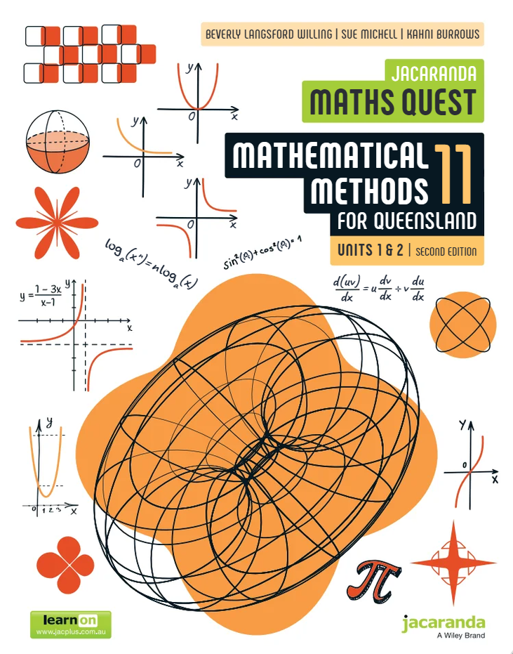 Jacaranda Maths Quest 11 Mathematical Methods Units 1 & 2 2e For ...