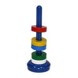 5 Coloured Ring Magnets on a Stick 2770009233300