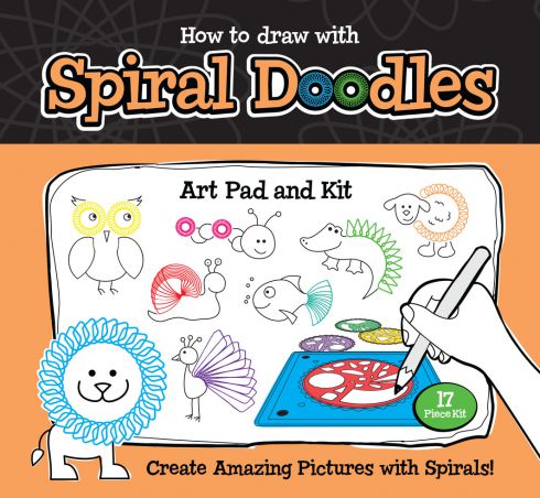 How To Draw Spiral Doodles | Harleys - The Educational Super Store