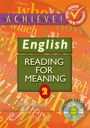 Achieve English - Reading For Meaning 2 9781921680496