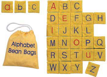 Alphabet Bean Bags Lower And Uppercase | Harleys - The Educational ...