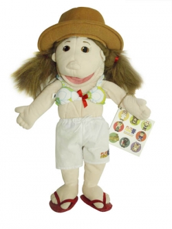 Australian Girl Hand Puppet 2770000743051