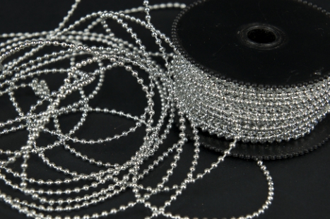 Beaded Chain Silver 3mm 30m Roll 2770000797160