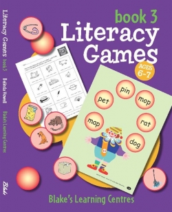 Blakes Learning Centres Literacy Games Book 3 Ages 6-7 9781921367403