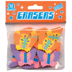 Butterflies Erasers PCL92138