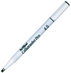 Calligraphy Pen Black 4.0mm Artline 244  (Black, Each) 4974052808272