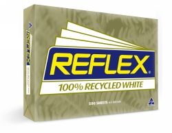 Copy Paper Reflex 100% Recycled  (White, A4, Ream of 500 Sheets) 9311995035993