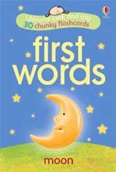First Words Usborne Look And Say Flashcards 9780746075708