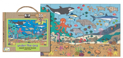 Giant Floor Puzzle (Under The Sea) 9781601690036