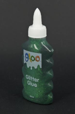 Gloo Glitter Green (120mL Bottle)  2770009239975