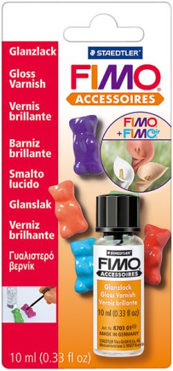 Gloss Varnish Waterbased 10ml Staedtler Fimo (Each) 4006608002367