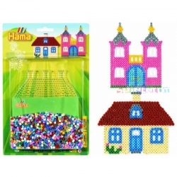 Hama Beads Castle &amp; House Kit 028178040215