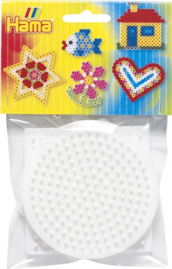 Hama Beads Pegboards Pack of 3 Square Circle Hexagon Small 0028178044510