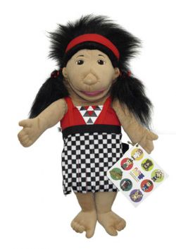 Hand Puppet - New Zealand, Maori Girl 2770000743044