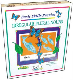 Irregular Plural Nouns Matching Games RIC9508