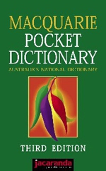 Macquarie Pocket Dictionary 3Rd Edition 9780701633578