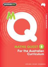 Maths Quest 8 For The Australian Curriculum Homework Book 9781742162850