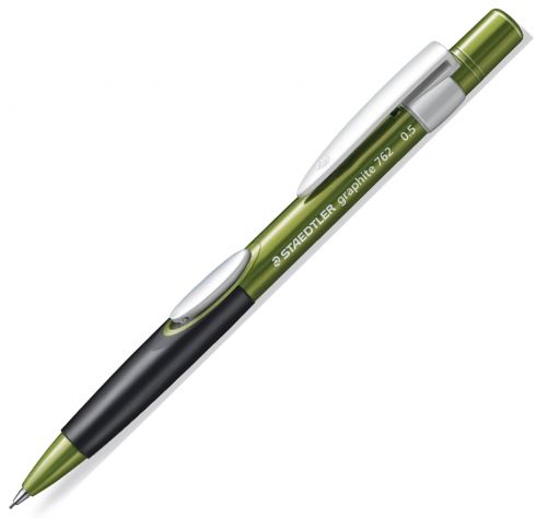 Mechanical Pencil 0.5mm Green Barrel Staedtler Graphite 762 (Each) 4007817762028