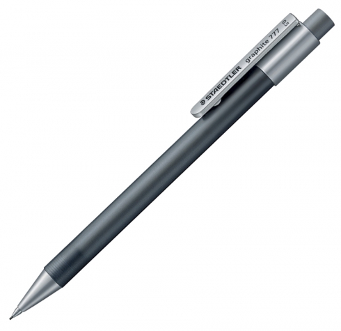 Mechanical Pencil 0.5mm Grey Barrel Staedtler Graphite 777 (Each) 4007817777282