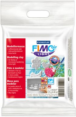 Modelling Clay 125g Staedtler Fimo Air Light (White, Each) 4006608802110