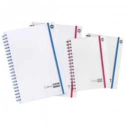 Notebook A4 200 Page Colourhide Frost Marbig 9312311168616