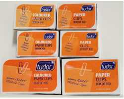 Paper Clips 33Mm Box Of 100 Tudor 9310029477372
