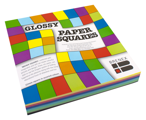 Paper Squares Glossy 254Mm Pk 360 70Gsm Single Sided  9310703802407