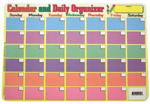 Placemat Calendar and Daily Organiser 2770009249769