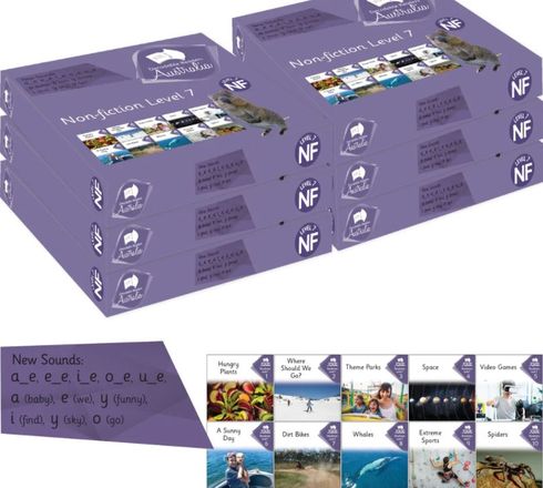 Decodable Readers - Non Fiction Level 7 - Guided Reading Set - 6 X 10 Titles 