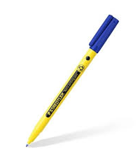 *NEW* Staedtler® Noris® Writing Pen *Each* Blue 0.6mm  Designed for School Use. Stable Pressure Resistant Plastic Tip