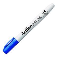 WHITEBOARD MARKER ARTLINE SUPREME BULLET BLUE THIN BARREL 4974052865923