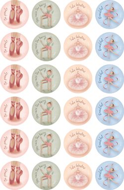 Ballet - Merit Stickers (Pack of 96)