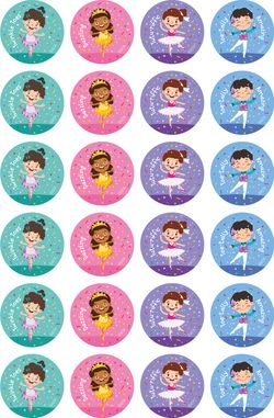 Ballet - Extracurricular Stickers (Pack of 96)