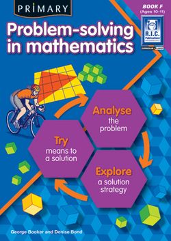 Problem Solving In Mathematics Book F Ages 10 - 11 | Harleys - The ...