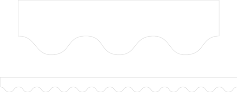 Blank - Scalloped Borders (Pack of 12)