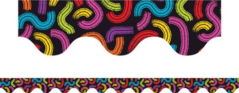 Squiggles - Scalloped Borders (Pack of 12)