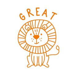 Great (Lion) - Merit Stamp