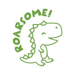 Roarsome! - Playful Puns Merit Stamp