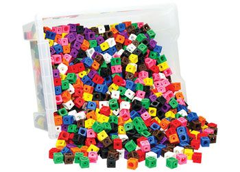 All Link Cubes 2cm Pack of 1000 | Harleys - The Educational Super Store