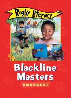 Rigby Literacy Emergent Level Blackline Masters 9780731226382