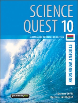 Science Quest 10, Student Workbook, Australian Curriculum Edition 9781742461557