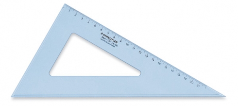 Set Square 60/30 Degree 25cm Staedtler Mars (Each) 4007817534052