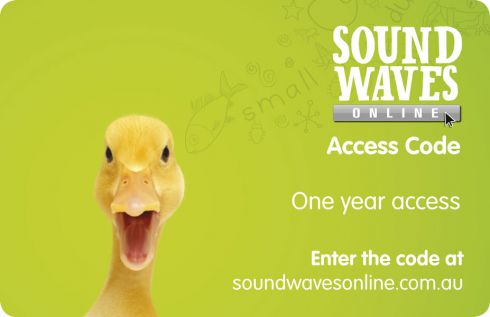 Sound Waves Online Access (Individual Licence) 9781741352658