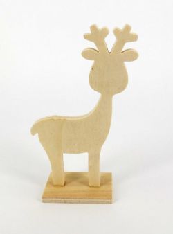 Stand-up Wooden Reindeer (Pack of 6) 2770009238152